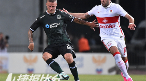 克拉斯诺达尔客场逼平泽尼特，俄超争冠悬念继续