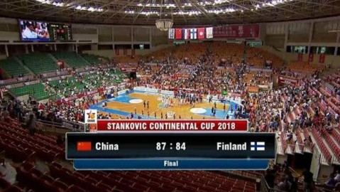 中国男篮红队斯杯81-69力克克罗地亚收官